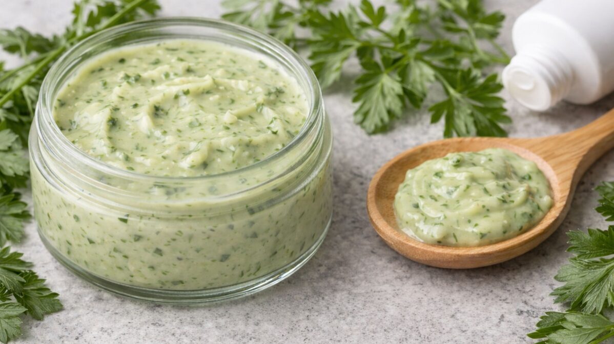 maschera-viso-anti-macchie-al-prezzemolo