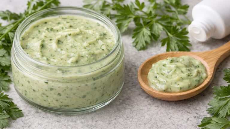 maschera-viso-anti-macchie-al-prezzemolo